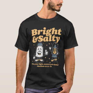 塩の光は塩の聖書の聖句マタイ5 13 16 Tシャツ