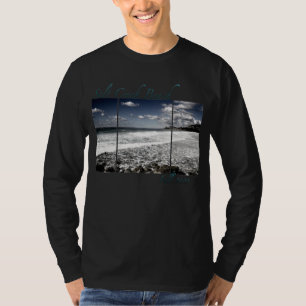塩の入り江のビーチの秋2009年 Tシャツ