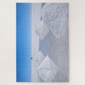 塩の山が付いているサラール族de Uyuniの塩の平たい箱 ジグソーパズル (縦)