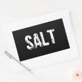 塩の衣装 – 塩とコショウの衣装 長方形シール (封筒)