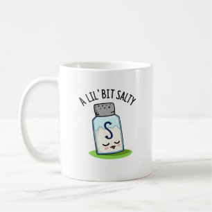 塩を少し塩振おもしろいりプン コーヒーマグカップ