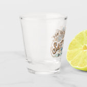 塩を飲むと自分のライム ショットグラス (左)