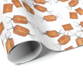 塩キャラメルキャンディーススイーツキャンディメイキング ラッピングペーパー (ロールコーナー)