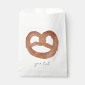 塩ソフトプレッツェルカスタム文字 フェイバーバッグ (正面)