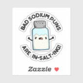 塩パンの塩漬けが悪おもしろいい シール (シート)