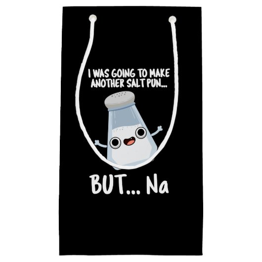 塩パンを作るつもりだったけど、ダークブルーグだ スモールペーパーバッグ (正面)