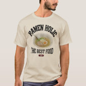 塩ラーメン（ビンテージ風） Tシャツ (正面)