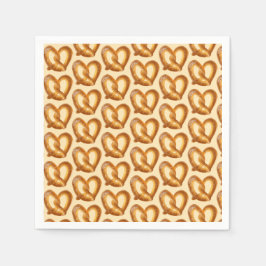 塩入りソフトプレッツェル スタンダードカクテルナプキン