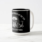 塩分の多い船乗りを鍛えるバレーフォージ ツートーンマグカップ (正面右)