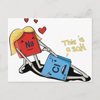 塩化ナトリウム ポストカード