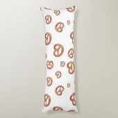 塩化軟水色プレッツェルパターン ボディピロー (裏面 (縦))