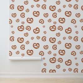 塩化軟水色プレッツェルパターン 壁紙