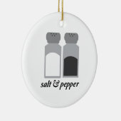 塩及びコショウ1 セラミックオーナメント (右)