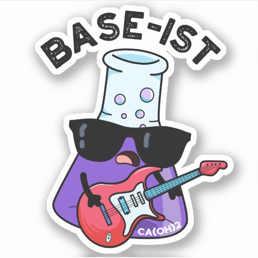 塩基発生化学おもしろい法 シール (正面)