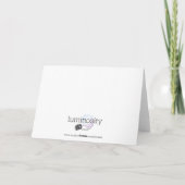 塩塚グリーティングカード上の嵐の雲 カード (裏面)