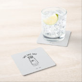 塩失ったの震え – それを好む スクエアペーパーコースター (インサイチュ)