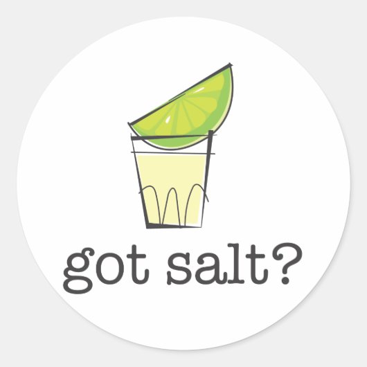 塩得か?テキラショットライム ラウンドシール (正面)