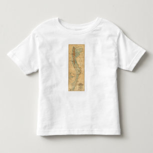 塩性湿地および潮土地の地図 トドラーTシャツ