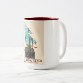 塩春アイランドブリティッシュコロンビアカナダ ツートーンマグカップ (正面右)