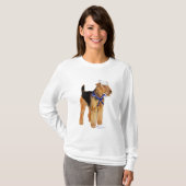 塩気たっぷり犬の水兵 Tシャツ (正面フル)