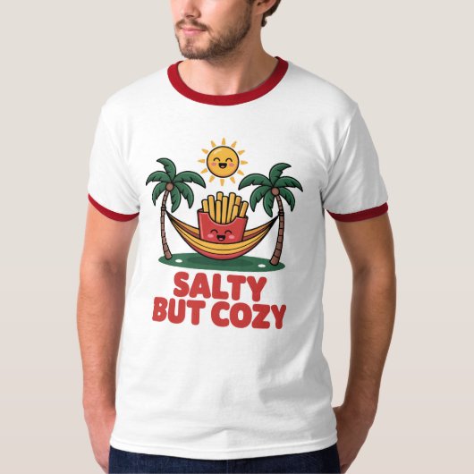 塩気と心地よさ Tシャツ (正面)