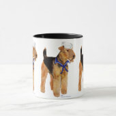 塩気のある犬の水兵 マグカップ (中央)
