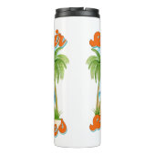 塩気のある髪、砂地のつま | トロピカルトラック&ビーチ タンブラー (裏面)