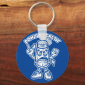 塩気を使うな、おもしろいイラストレーション キーホルダー (正面)