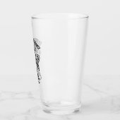 塩気を使うな、おもしろいイラストレーション タンブラーグラス (左)