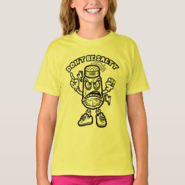塩気を使うな、おもしろいイラストレーション Tシャツ