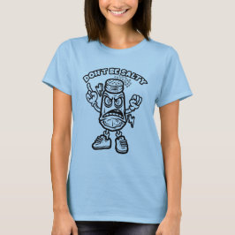 塩気を使うな、おもしろいイラストレーション Tシャツ
