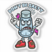 塩気を使うな シール (正面)