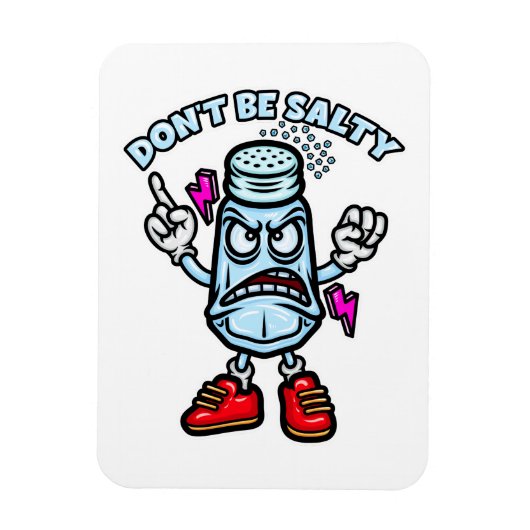 塩気を使うな マグネット (縦)