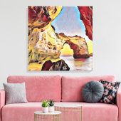 塩水の中で キャンバスプリント (インサイチュ (リビング))