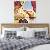 塩水の中で キャンバスプリント (インサイチュ (寝室))