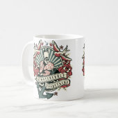 塩水の治療はすべて思想家を入れ墨しました コーヒーマグカップ (正面左)