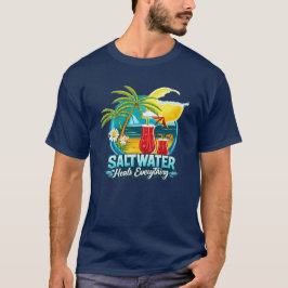 塩水の癒し Tシャツ