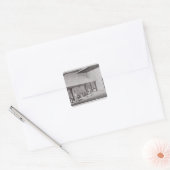 塩水の精製 スクエアシール (封筒)