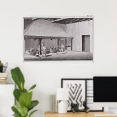 塩水の精製 ポスター (ホームオフィス)