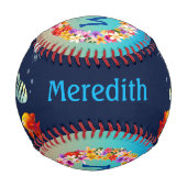 塩水カラフル魚 野球ボール (正面)