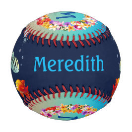 塩水カラフル魚 野球ボール