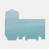 塩水カラーシーフォームブルーグリーンカスタム賛成 フェイバーボックス (折り畳みなし)