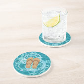 塩水サンダルズサンドストーンコースター コースター (側面)