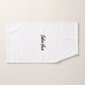 塩水バラハンドタオル ハンドタオル (ハンドタオル)