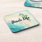 塩水ビーチライフシーホース コースター (左側)