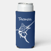 塩水メカジキ航海のクーラーボックス スリム缶クーラー (Seltzer裏面)