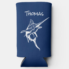 塩水メカジキ航海のクーラーボックス スリム缶クーラー