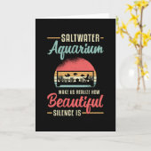 塩水族館水中競技魚槽採石者 カード (黄色い花)