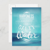 塩水来の幸せ ポストカード (正面/裏面)