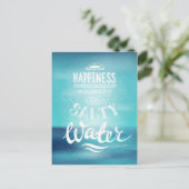 塩水来の幸せ ポストカード (スタンド正面)